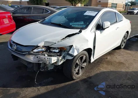 2014 Honda Civic Ex z USA, uszkodzony, nr VIN 2HGFG3B88EH520980
